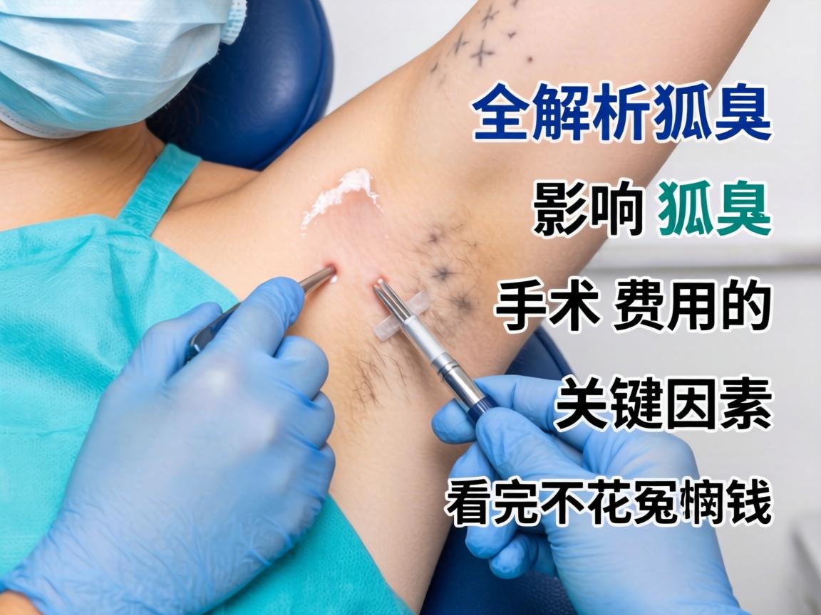 狐臭手术费用全解析，影响狐臭手术费用的关键因素，看完不花冤枉钱