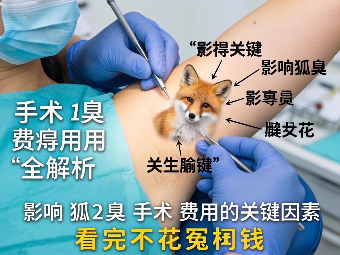 狐臭手术费用全解析，影响狐臭手术费用的关键因素，看完不花冤枉钱