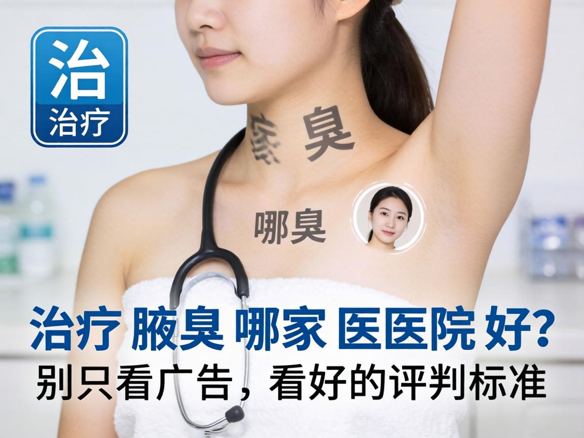 治疗腋臭哪家医院好?别只看广告,看好的评判标准 治疗腋臭哪家医院好?别只看广告,看好的评判标准