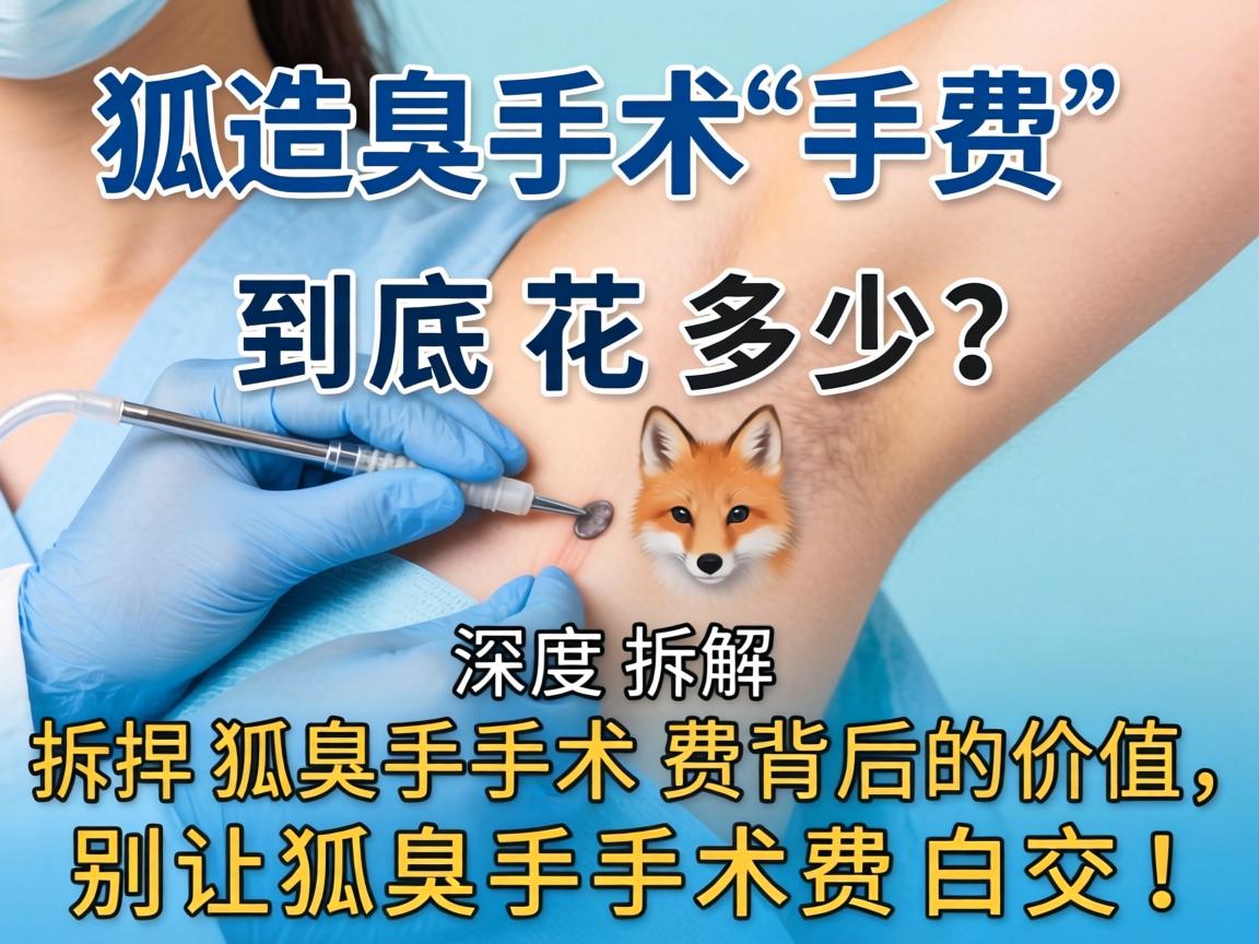 狐臭手术费到底花多少?深度拆解狐臭手术费背后的价值,别让狐臭手术费白交! 狐臭手术费到底花多少?深度拆解狐臭手术费背后的价值,别让狐臭手术费白交!