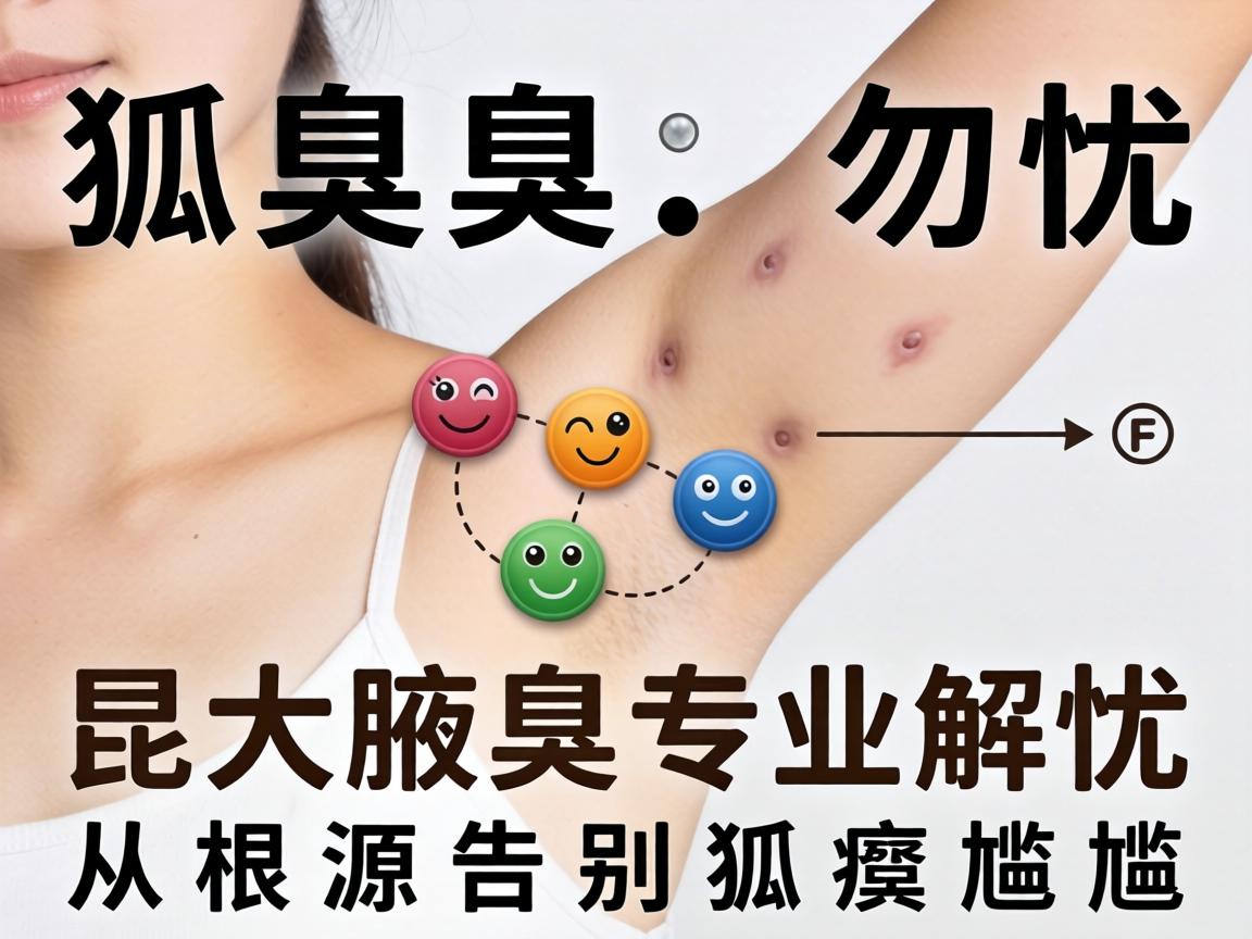 狐臭勿忧,昆大腋臭专业解忧,从根源告别狐臭尴尬 狐臭勿忧,昆大腋臭专业解忧,从根源告别狐臭尴尬