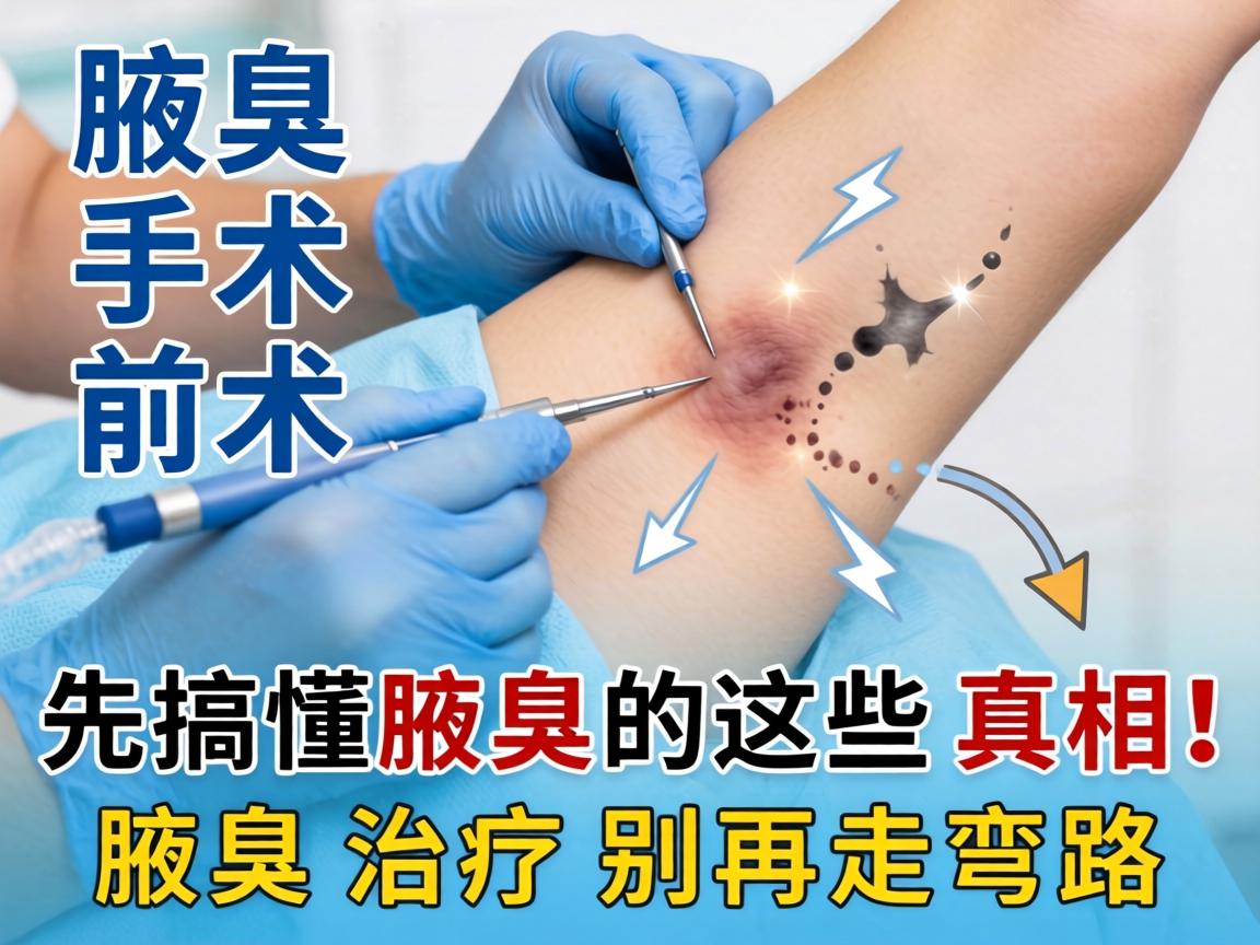 做腋臭手术前,先搞懂腋臭的这些真相!腋臭治疗别再走弯路 做腋臭手术前,先搞懂腋臭的这些真相!腋臭治疗别再走弯路