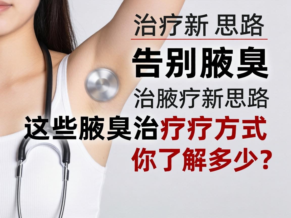 腋臭治疗新思路,告别腋臭,这些腋臭治疗方式你了解多少? 腋臭治疗新思路,告别腋臭,这些腋臭治疗方式你了解多少?