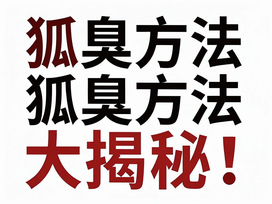 狐臭方法大揭秘!这些狐臭方法真的有效吗? 狐臭方法大揭秘!这些狐臭方法真的有效吗?