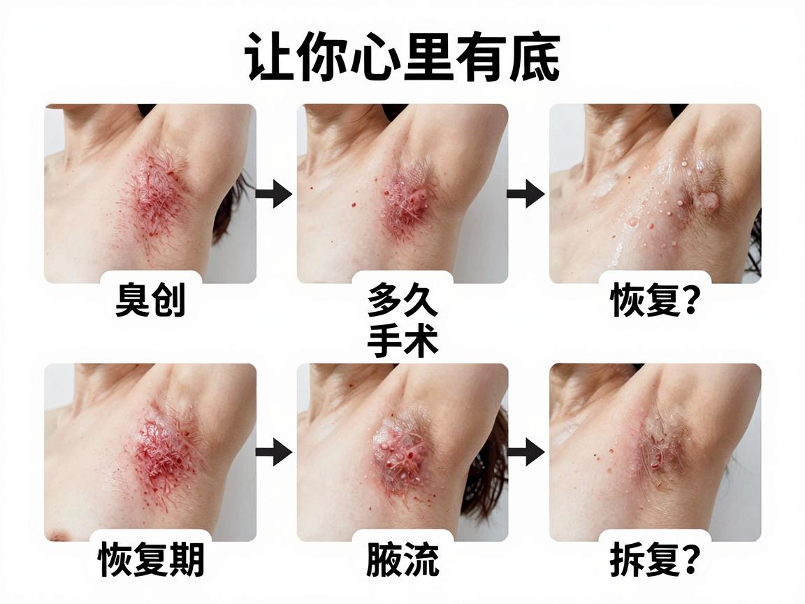 腋臭微创手术多久恢复?恢复期全流程拆解,让你心里有底 腋臭微创手术多久恢复?恢复期全流程拆解,让你心里有底