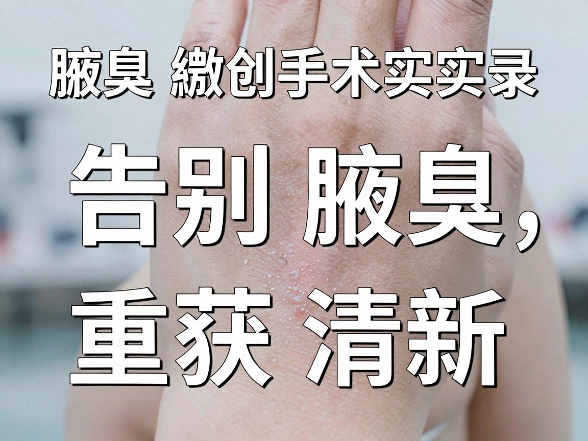 腋臭微创手术实录,告别腋臭,重获清新,腋臭手术全流程揭秘 腋臭微创手术实录,告别腋臭,重获清新,腋臭手术全流程揭秘