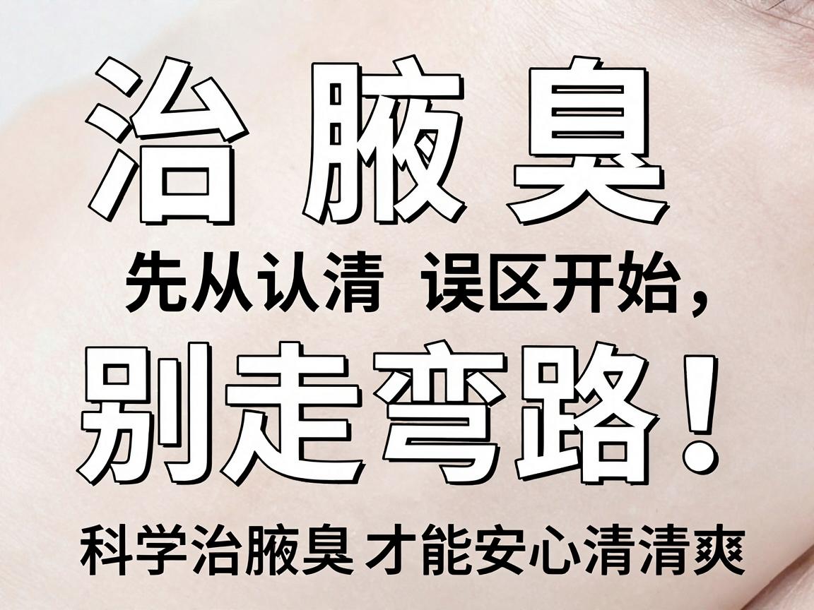 治腋臭别走弯路!治腋臭先从认清误区开始,科学治腋臭才能安心清爽 治腋臭别走弯路!治腋臭先从认清误区开始,科学治腋臭才能安心清爽