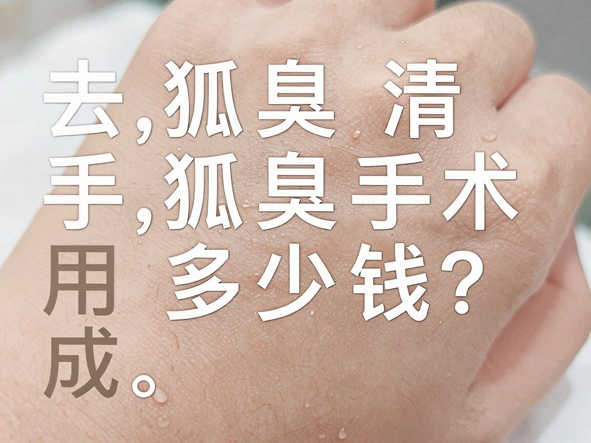 去狐臭手术多少钱?一文讲清去狐臭手术的费用构成与价格区间 去狐臭手术多少钱?一文讲清去狐臭手术的费用构成与价格区间