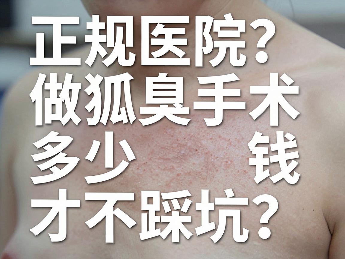 正规医院做狐臭多少钱?做狐臭手术多少钱才不踩坑?一文说透 正规医院做狐臭多少钱?做狐臭手术多少钱才不踩坑?一文说透