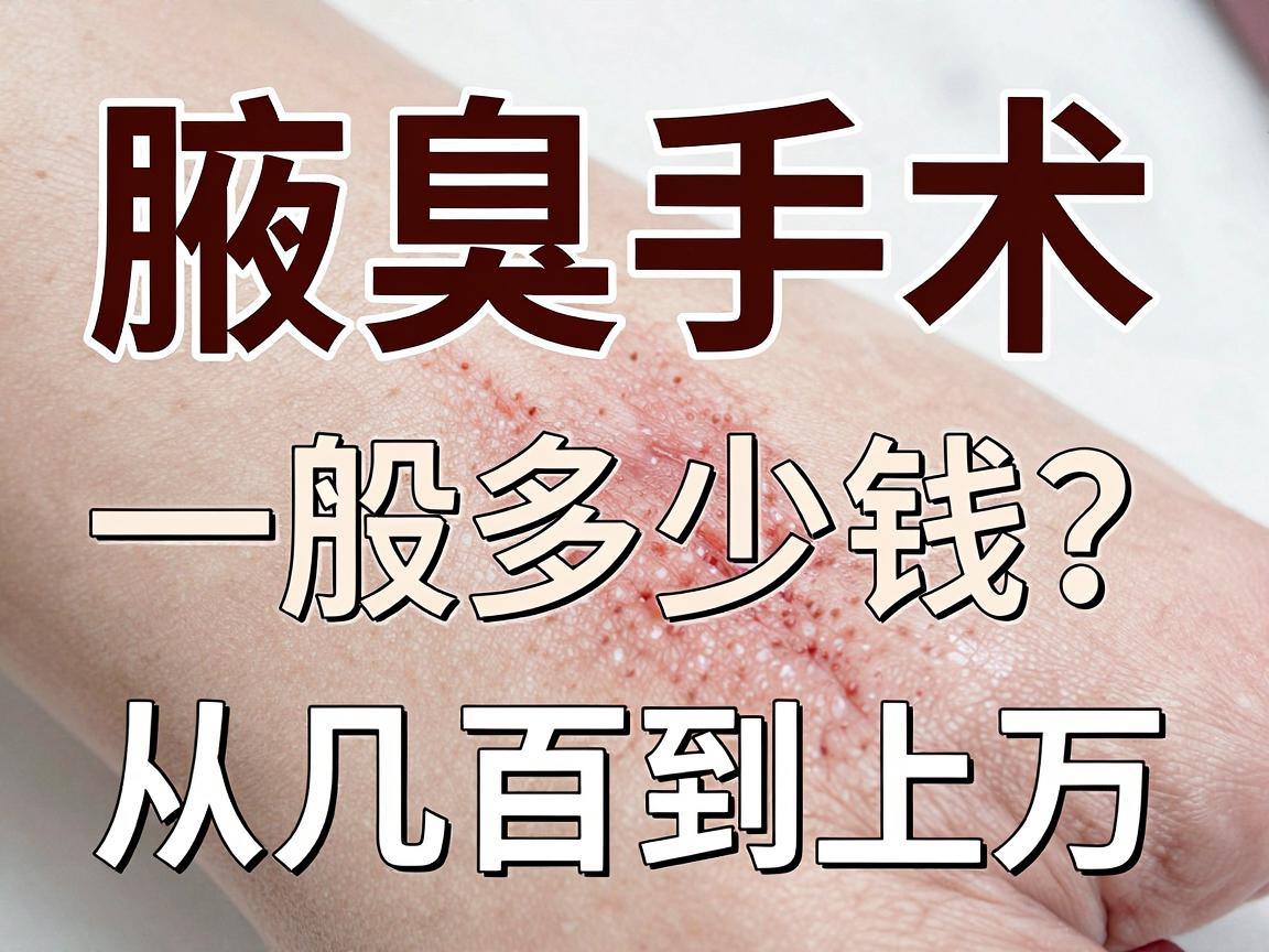 腋臭手术费用大揭秘,腋臭手术一般多少钱?从几百到上万,腋臭手术费用差距为何这么大? 腋臭手术费用大揭秘,腋臭手术一般多少钱?从几百到上万,腋臭手术费用差距为何这么大?