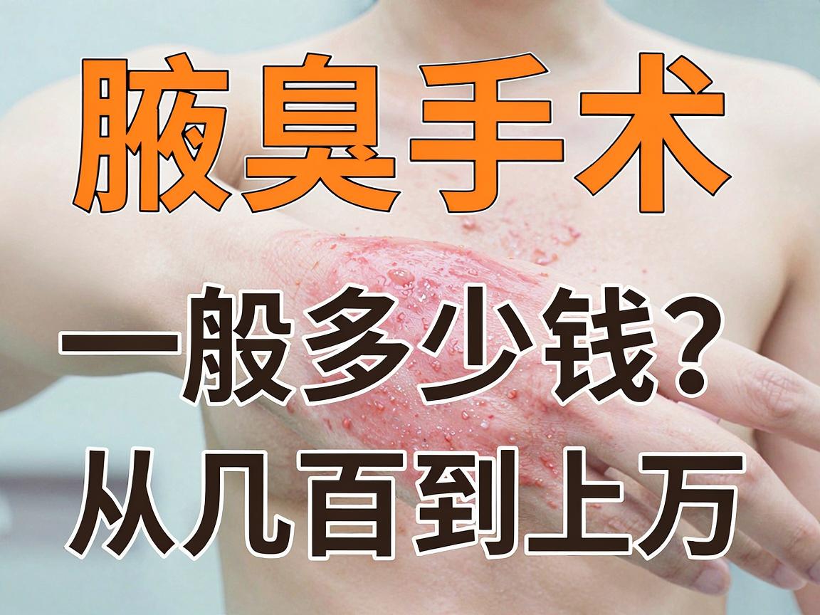 腋臭手术费用大揭秘,腋臭手术一般多少钱?从几百到上万,腋臭手术费用差距为何这么大? 腋臭手术费用大揭秘,腋臭手术一般多少钱?从几百到上万,腋臭手术费用差距为何这么大?