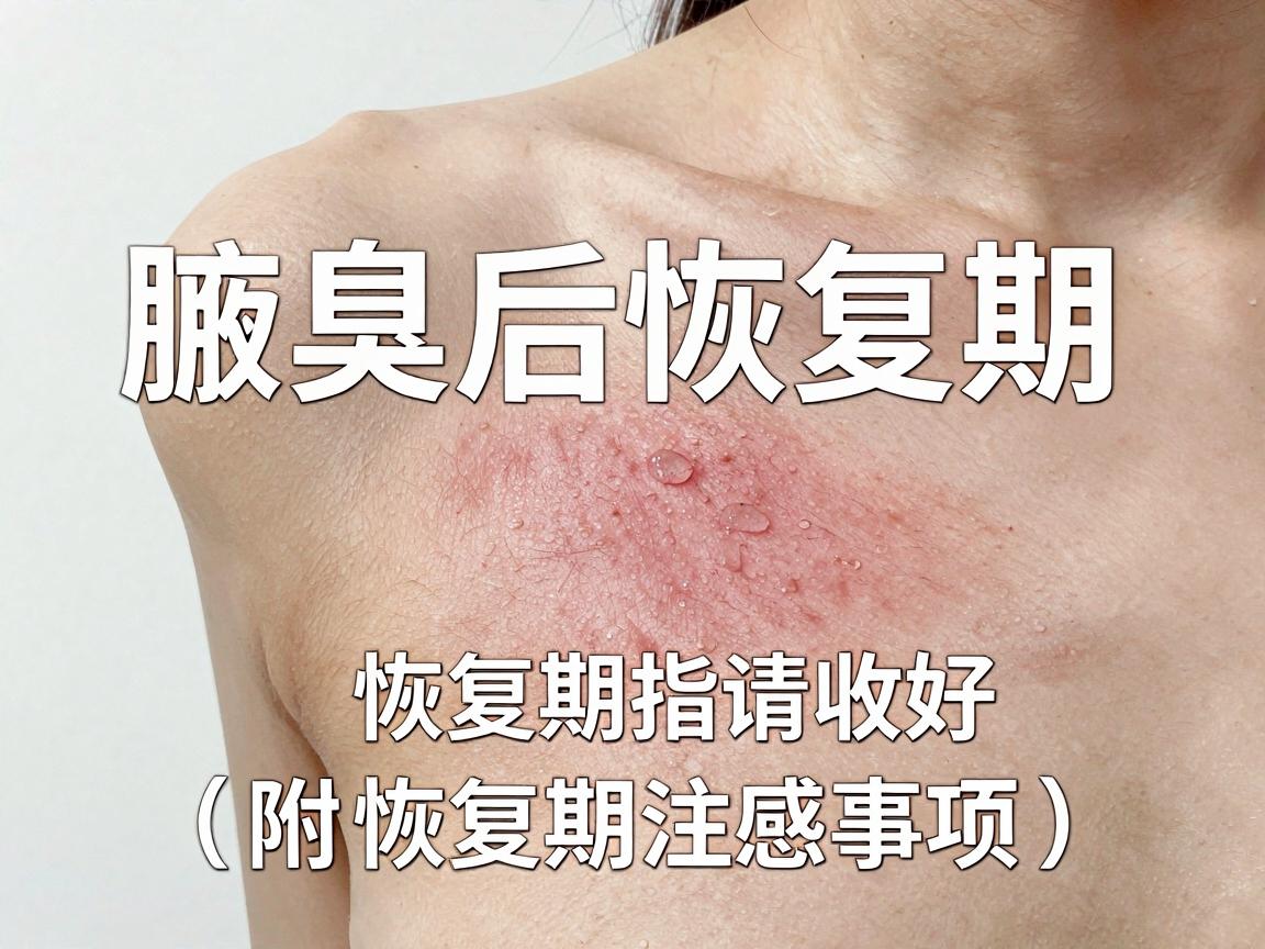 腋臭微创手术后恢复期,这份恢复期指南请收好(附恢复期注意事项) 腋臭微创手术后恢复期,这份恢复期指南请收好(附恢复期注意事项)