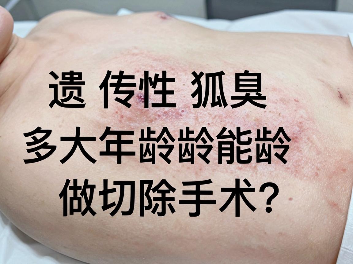 遗传性狐臭手术年龄,多大年龄能做切除手术?遗传性狐臭手术时机一文讲清 遗传性狐臭手术年龄,多大年龄能做切除手术?遗传性狐臭手术时机一文讲清