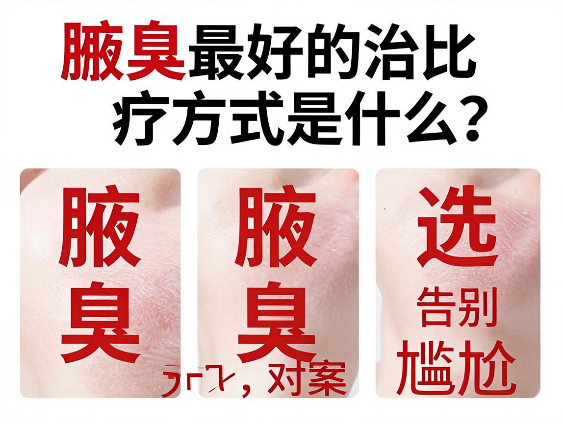 腋臭最好的治疗方式是什么?这几种腋臭治疗方案对比,选对告别尴尬 腋臭最好的治疗方式是什么?这几种腋臭治疗方案对比,选对告别尴尬