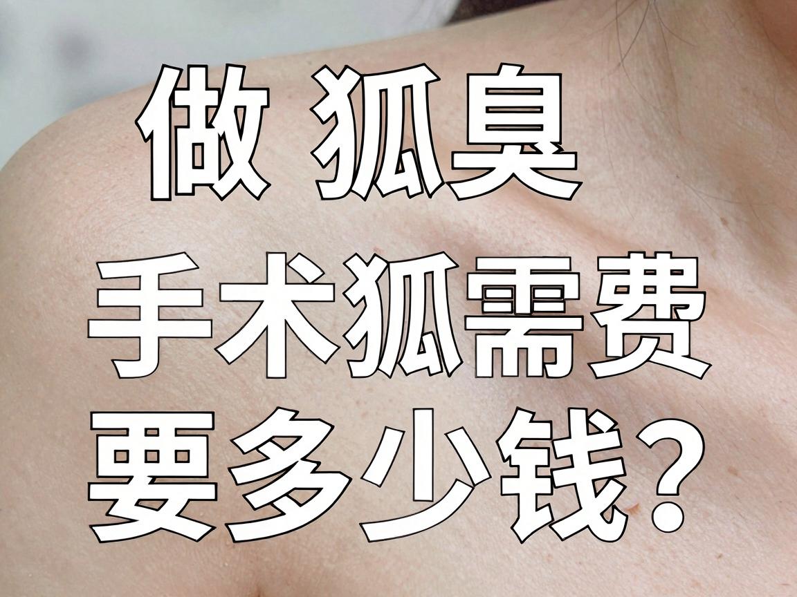 做狐臭手术大概需要多少钱?一文讲清狐臭手术费用构成与省钱攻略 做狐臭手术大概需要多少钱?一文讲清狐臭手术费用构成与省钱攻略