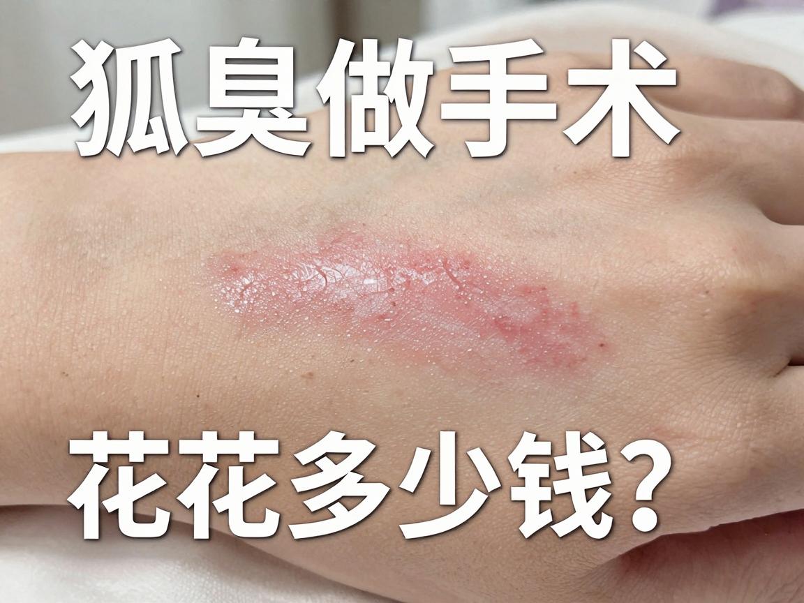 狐臭做手术大概要花多少钱?一文拆解狐臭手术费用明细,让你明明白白! 狐臭做手术大概要花多少钱?一文拆解狐臭手术费用明细,让你明明白白!