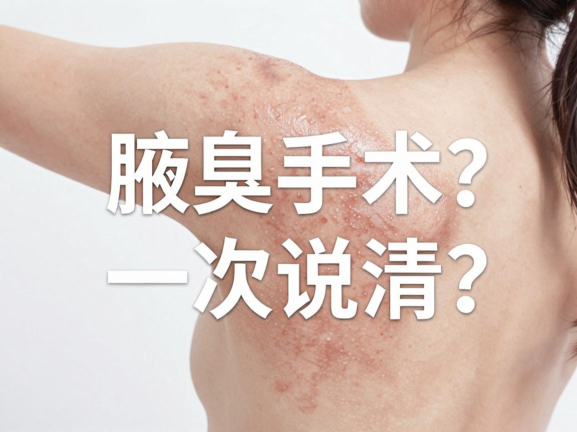 腋臭手术多少钱?一次说清腋臭手术费用、影响因素与省钱技巧 腋臭手术多少钱?一次说清腋臭手术费用、影响因素与省钱技巧
