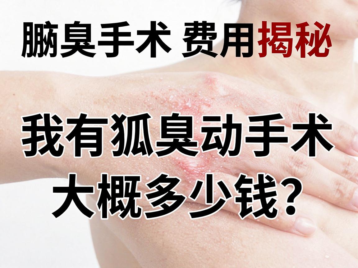 腋臭手术费用揭秘,我有狐臭动手术大概多少钱?一文讲清费用构成与省钱攻略 腋臭手术费用揭秘,我有狐臭动手术大概多少钱?一文讲清费用构成与省钱攻略