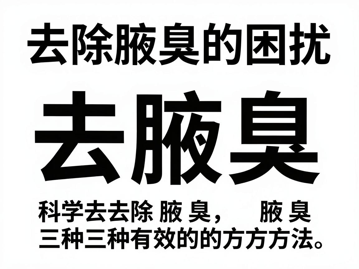 去除腋臭的困扰，科学去除腋臭的三种有效方法
