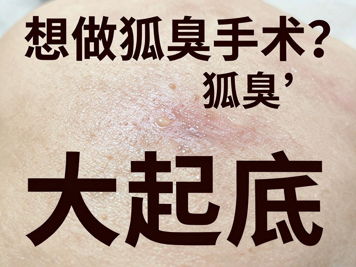 狐臭手术价格大起底,想做狐臭手术?先看懂狐臭手术价格里的这些门道 狐臭手术价格大起底,想做狐臭手术?先看懂狐臭手术价格里的这些门道