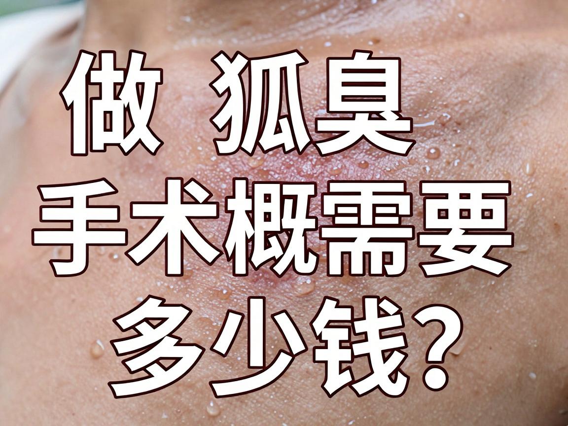 做狐臭手术大概需要多少钱?一文讲透狐臭手术费用明细与省钱攻略 做狐臭手术大概需要多少钱?一文讲透狐臭手术费用明细与省钱攻略