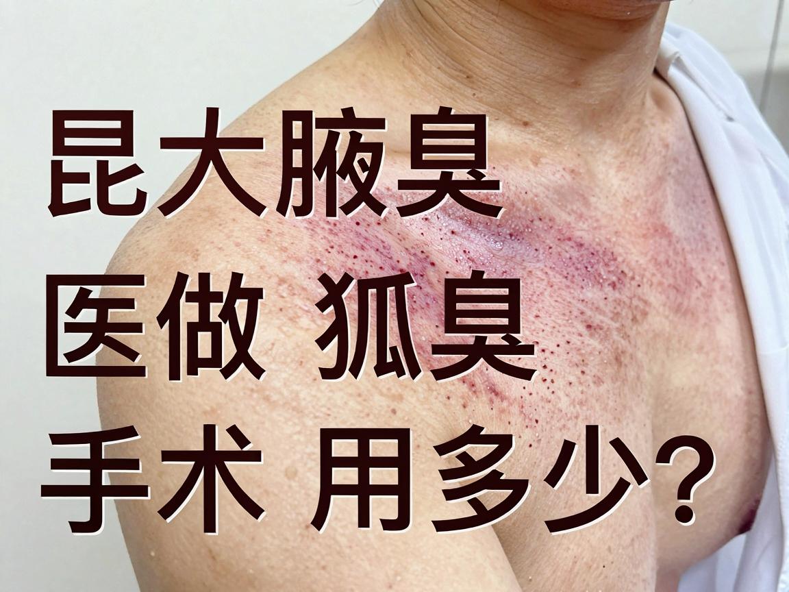 昆明昆大腋臭医院做狐臭手术费用多少?一文说清费用明细与省钱关键 昆明昆大腋臭医院做狐臭手术费用多少?一文说清费用明细与省钱关键