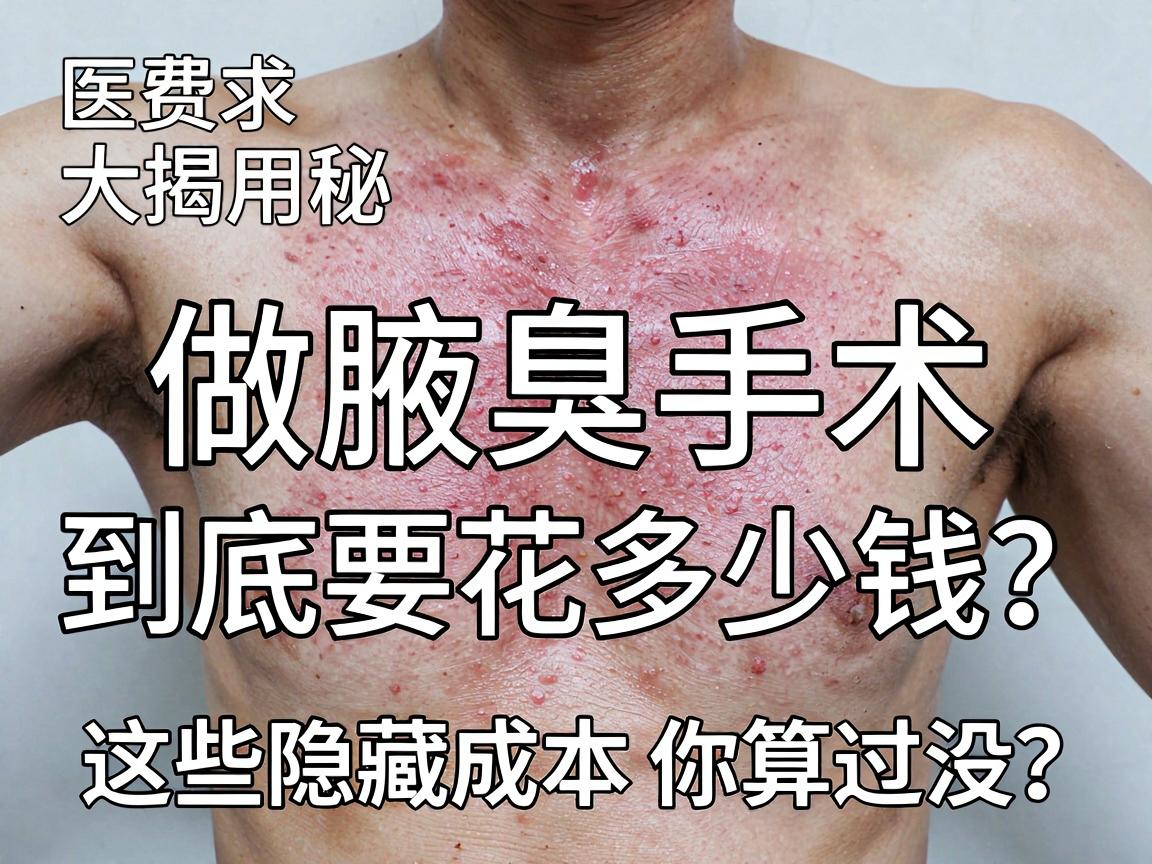 腋臭手术费用大揭秘,做腋臭手术到底要花多少钱?这些隐藏成本你算过没? 腋臭手术费用大揭秘,做腋臭手术到底要花多少钱?这些隐藏成本你算过没?