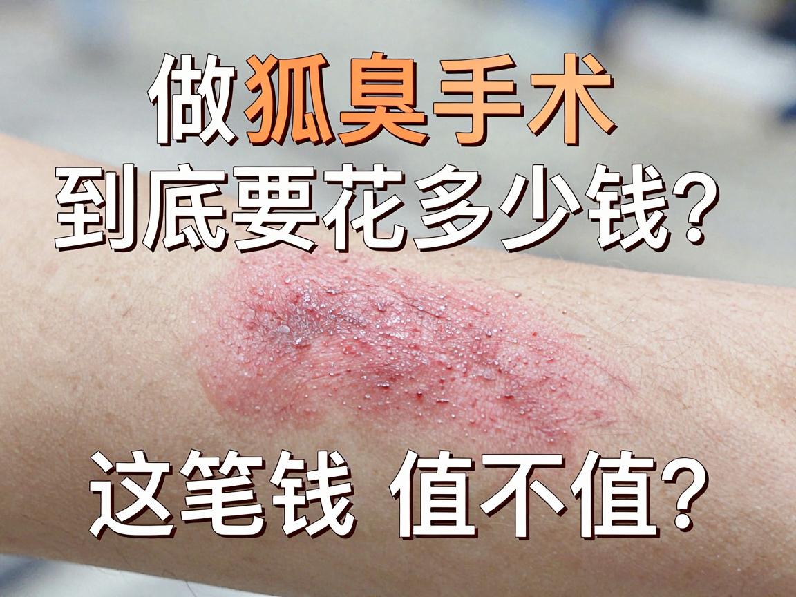 狐臭手术价格揭秘，做狐臭手术到底要花多少钱？这笔钱值不值？