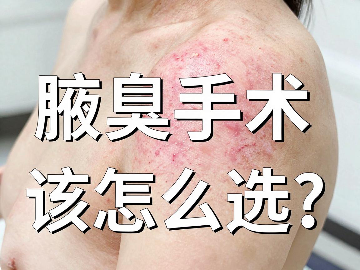 腋臭手术前必看!腋臭手术该怎么选?这篇腋臭手术攻略让你不再纠结 腋臭手术前必看!腋臭手术该怎么选?这篇腋臭手术攻略让你不再纠结