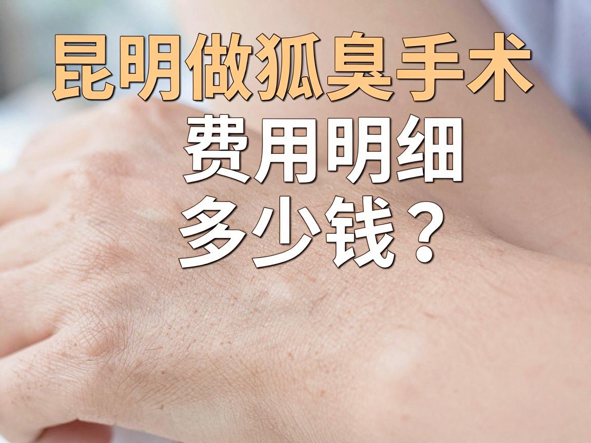 狐臭手术多少钱?昆明做狐臭手术费用明细与价格对比全解析 狐臭手术多少钱?昆明做狐臭手术费用明细与价格对比全解析