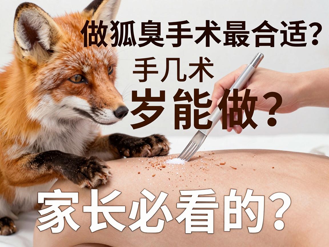狐臭手术几岁能做?几岁做狐臭手术最合适?家长必看的年龄指南 狐臭手术几岁能做?几岁做狐臭手术最合适?家长必看的年龄指南