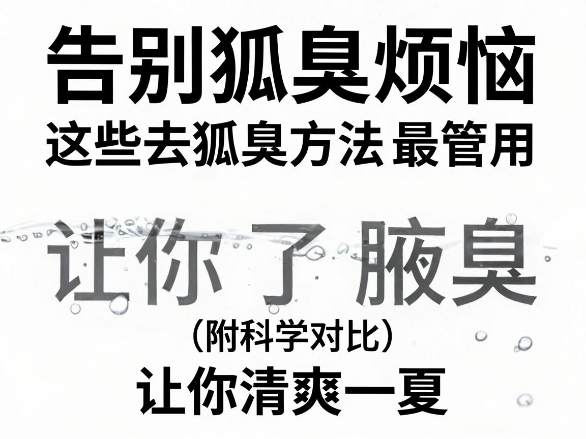 告别狐臭烦恼,这些去狐臭方法最管用,让你清爽一夏(附科学对比) 告别狐臭烦恼,这些去狐臭方法最管用,让你清爽一夏(附科学对比)