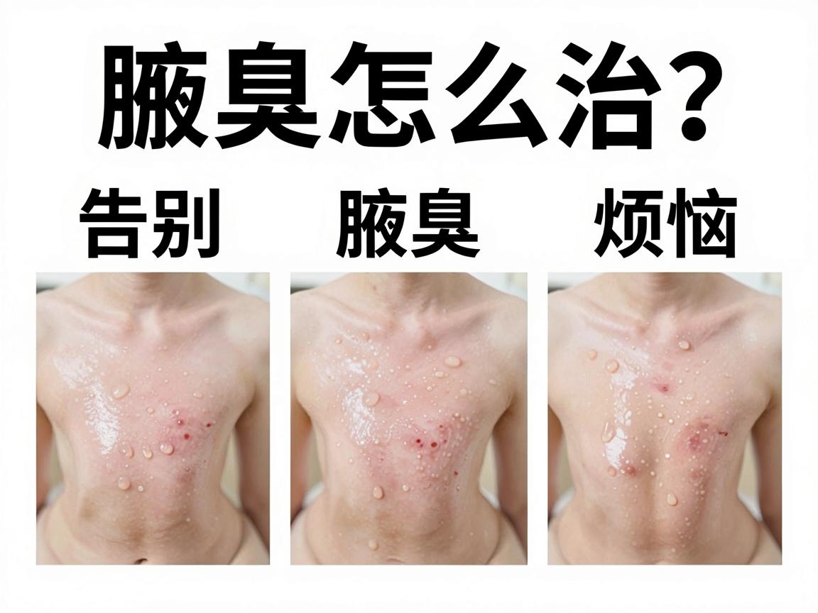 腋臭怎么治？科学治疗腋臭，三步告别腋臭烦恼
