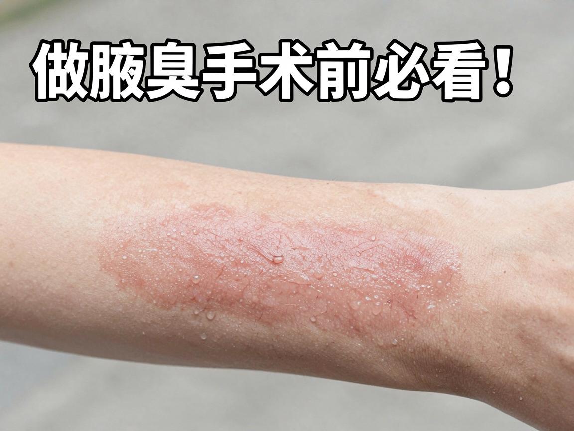 做腋臭手术前必看!一文说清腋臭的真相与治疗选择 做腋臭手术前必看!一文说清腋臭的真相与治疗选择