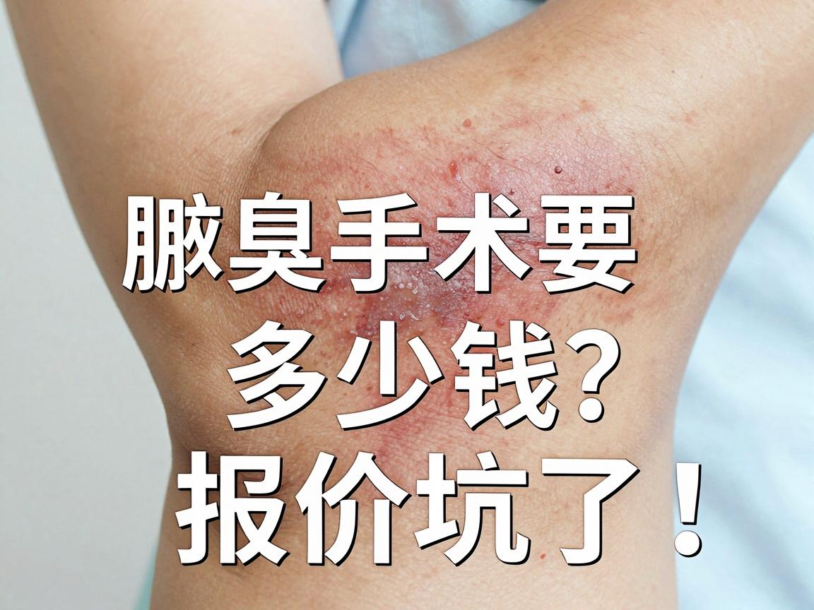 腋臭手术要多少钱?别再被乱报价坑了!一文讲清费用真相 腋臭手术要多少钱?别再被乱报价坑了!一文讲清费用真相
