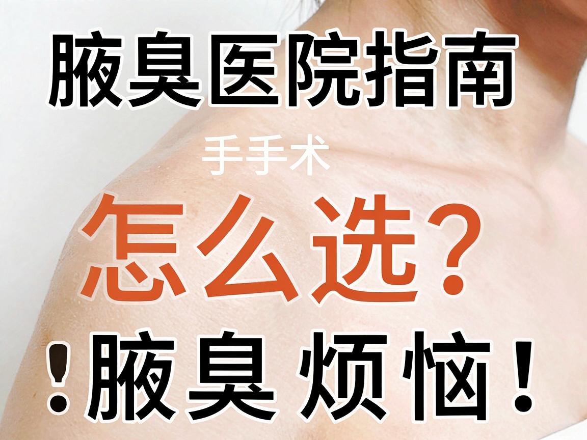 腋臭手术怎么选?这份腋臭医院指南,让你告别腋臭烦恼! 腋臭手术怎么选?这份腋臭医院指南,让你告别腋臭烦恼!