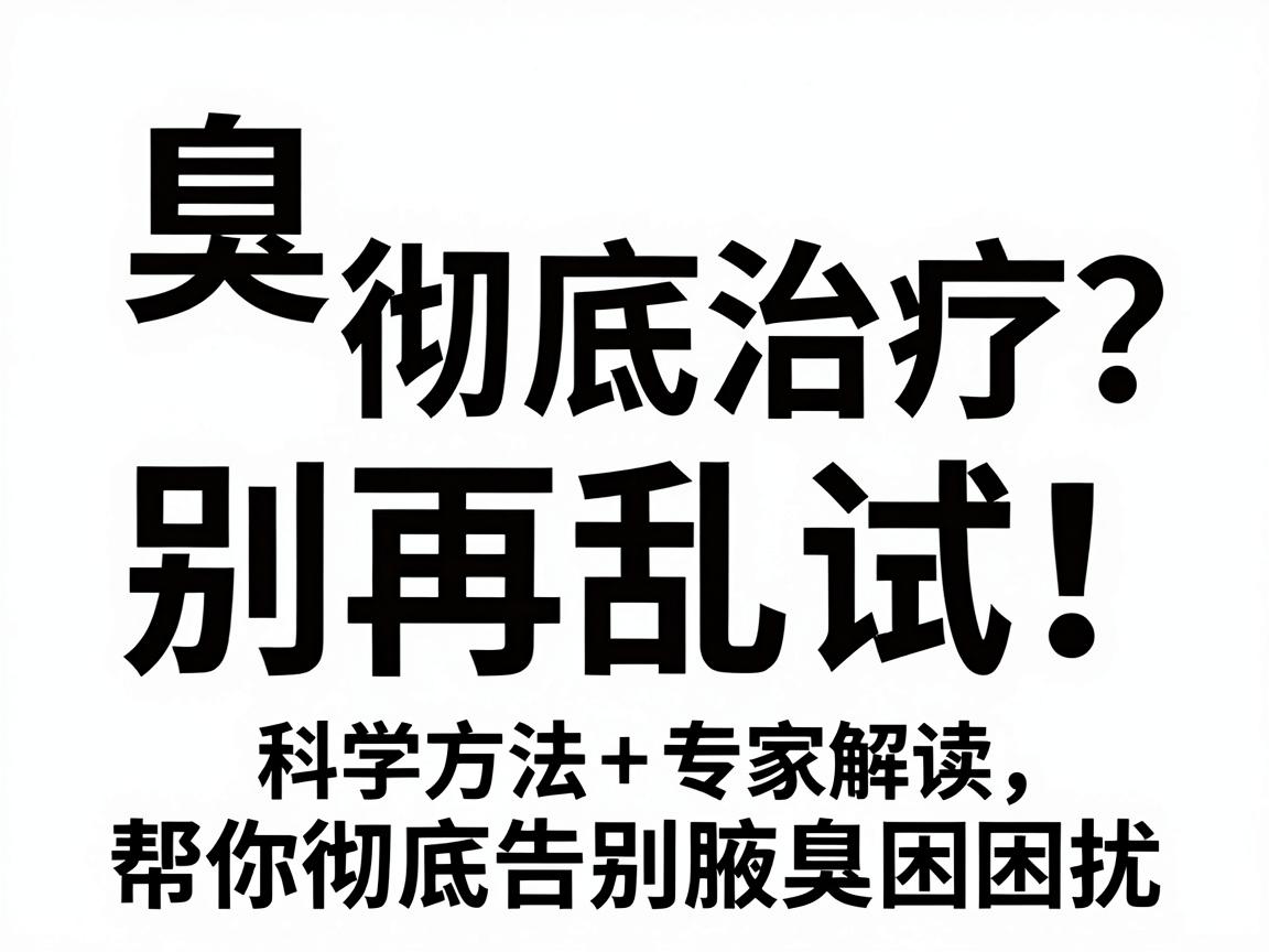 腋臭彻底治疗？别再乱试！科学方法+专家解读，帮你彻底告别腋臭困扰