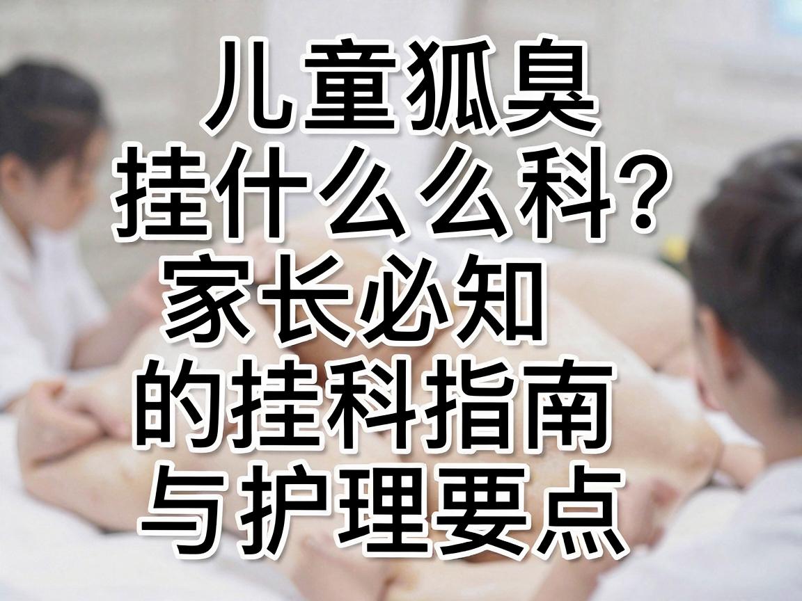 儿童狐臭挂什么科?家长必知的挂科指南与护理要点 儿童狐臭挂什么科?家长必知的挂科指南与护理要点