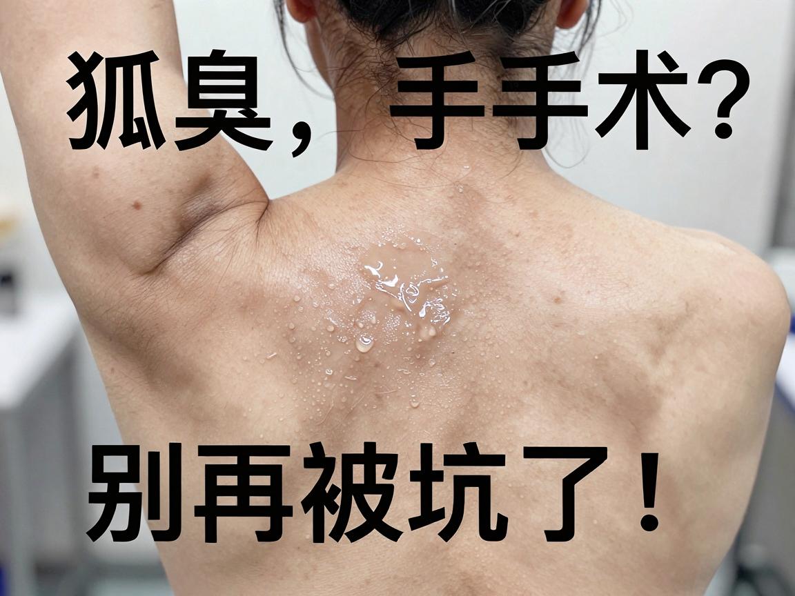 腋臭手术多少钱？一文讲清狐臭手术费用，别再被坑了！