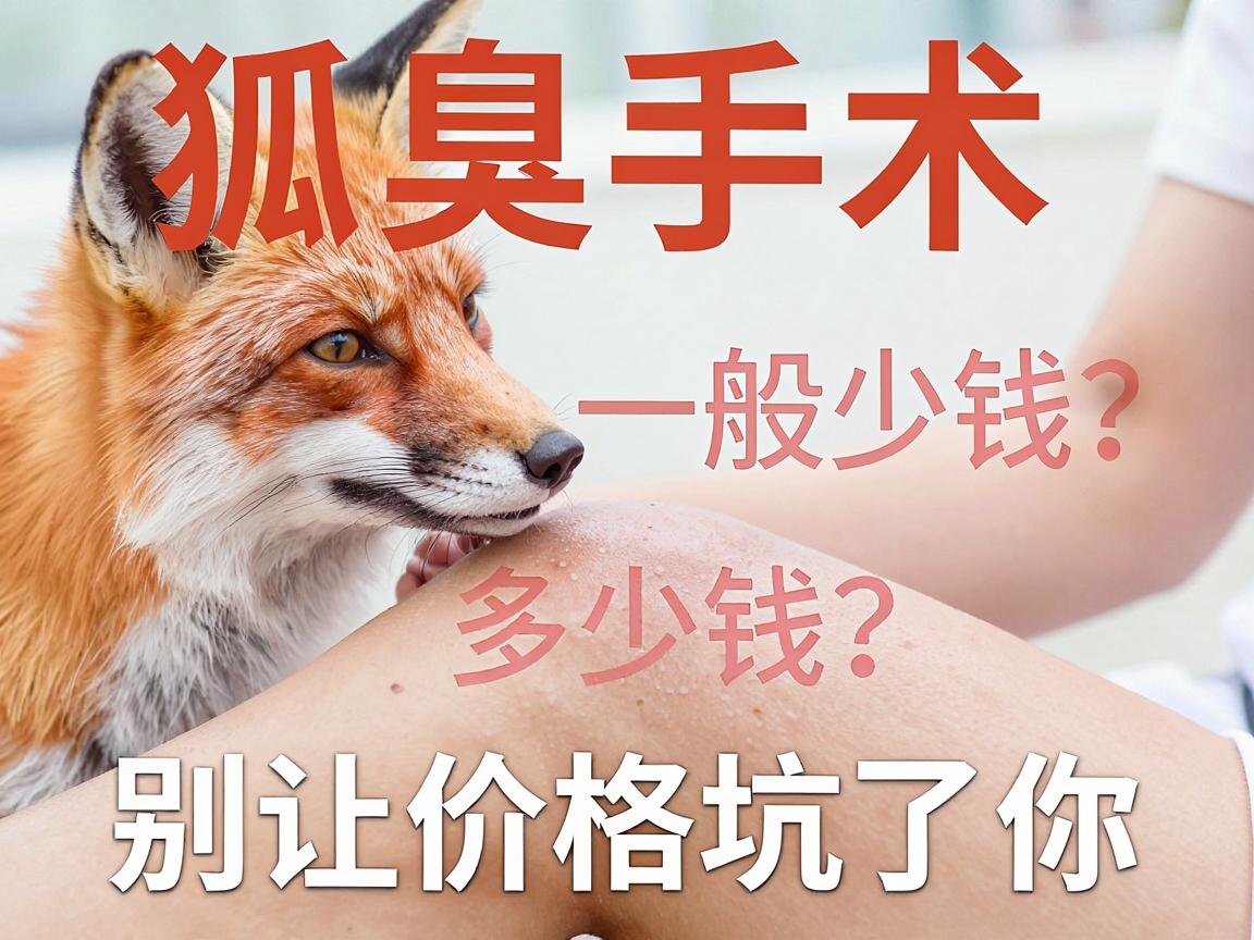 狐臭手术一般多少钱？揭秘狐臭手术费用构成，别让价格坑了你