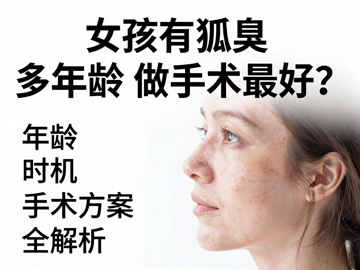 女孩有狐臭多大年龄做手术最好?年龄、时机、手术方案全解析 女孩有狐臭多大年龄做手术最好?年龄、时机、手术方案全解析