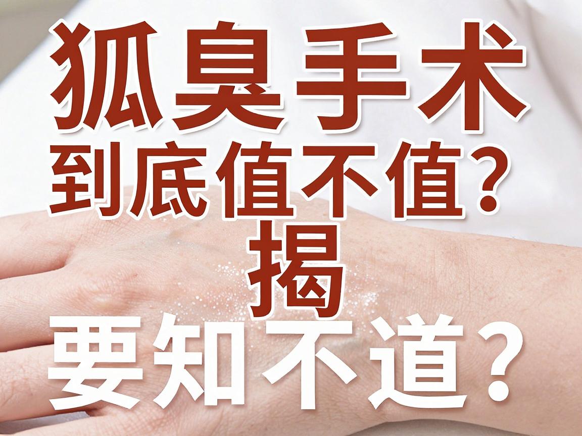 狐臭手术价格大揭秘,狐臭手术到底值不值?狐臭手术你需要知道这些 狐臭手术价格大揭秘,狐臭手术到底值不值?狐臭手术你需要知道这些