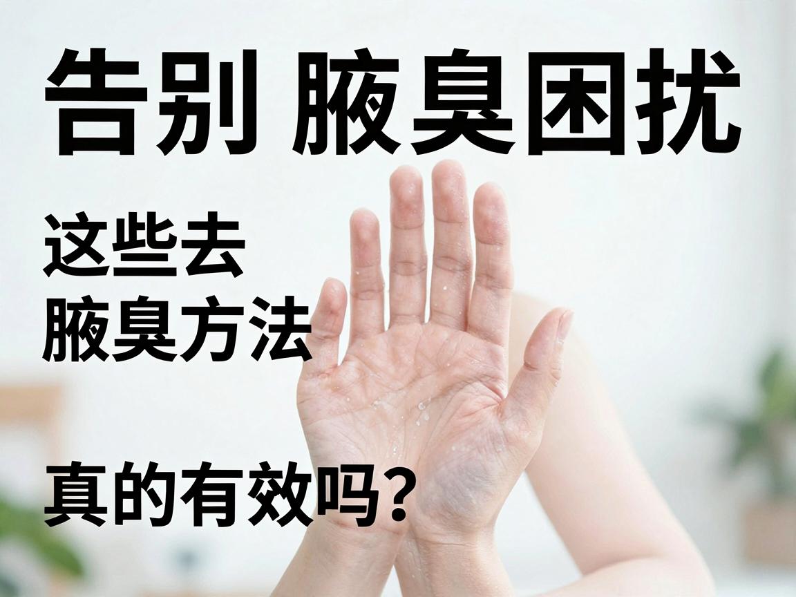 告别腋臭困扰，这些去腋臭方法真的有效吗？去腋臭方法大揭秘